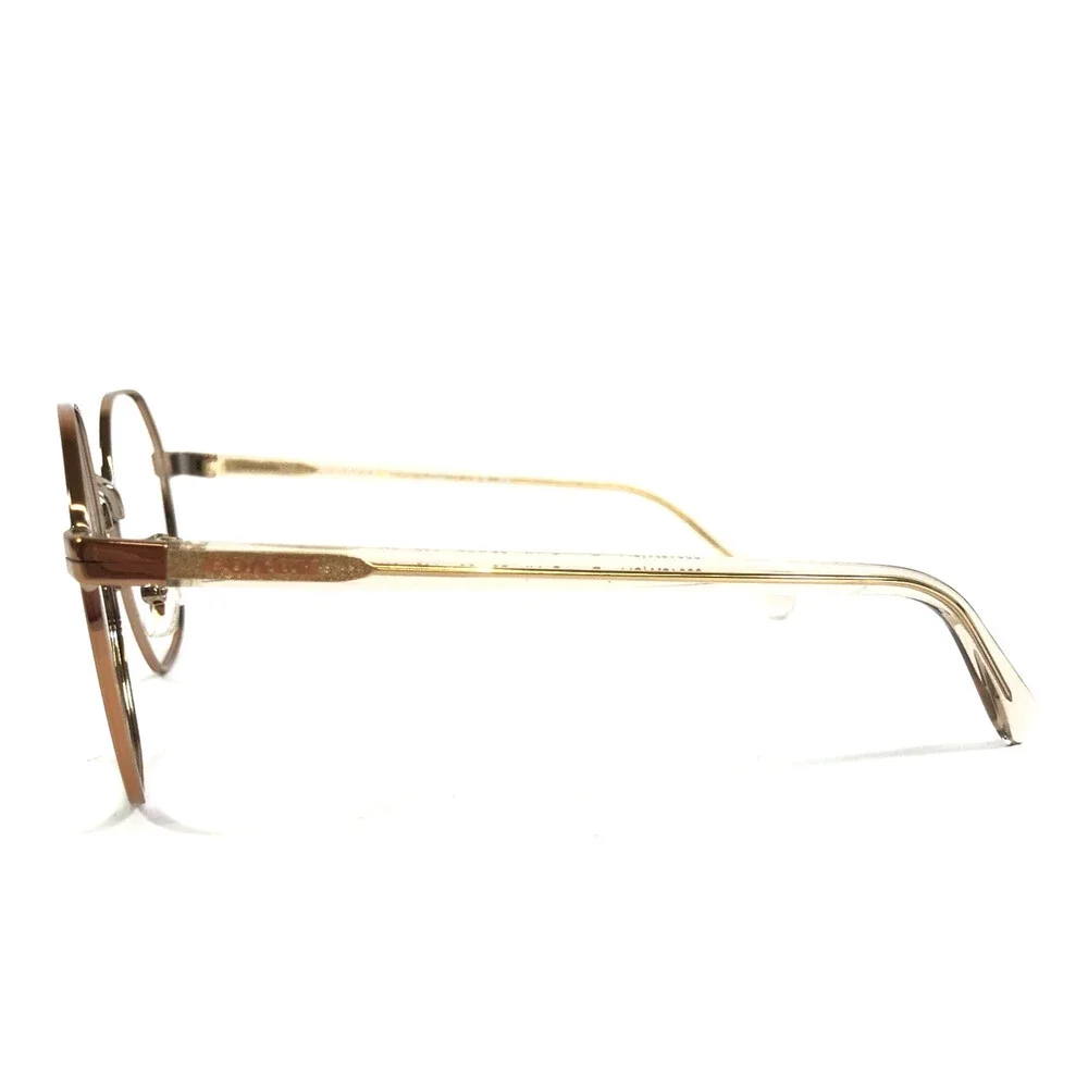 Coach Eyeglasses Frames HC7147 CH556 93315M Shiny Rose Gold Wire Rim 56-20-140